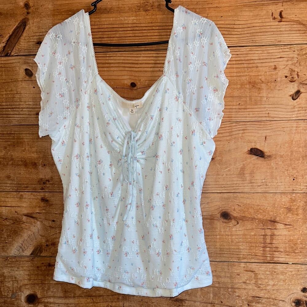 NWT Hesperus Floral Babydoll Top